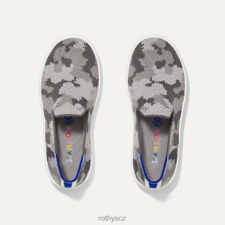 šedá kamufláž bota 4266F327 Rothy's dítě teniska