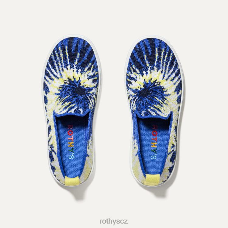 modrý výbuch bota 4266F320 Rothy's dítě teniska