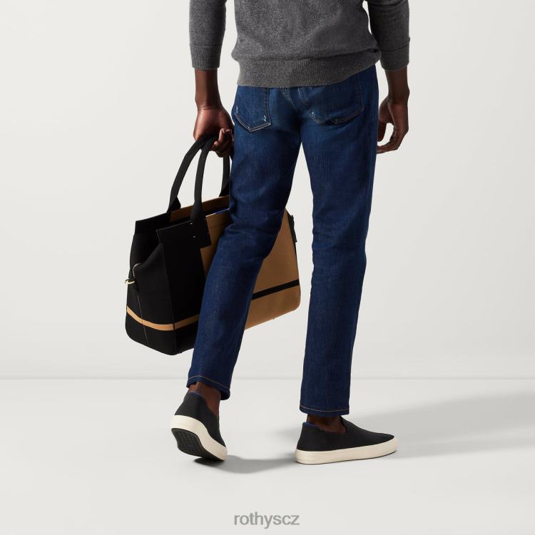 Černá bota 4266F303 Rothy\'s muži městské slip on tenisky