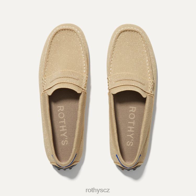 Zlatý prášek bota 4266F119 Rothy's ženy řidič