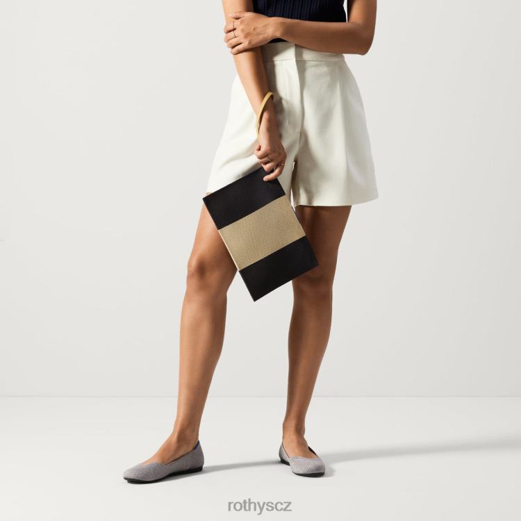 stříbrná metalíza bota 4266F50 Rothy\'s ženy byt