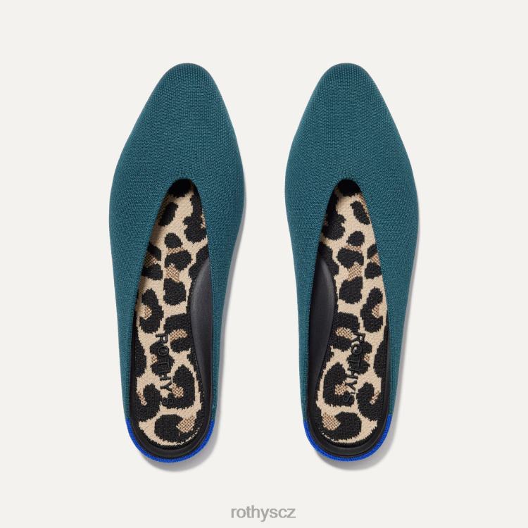 hluboký smaragd bota 4266F91 Rothy's ženy mandlový demi