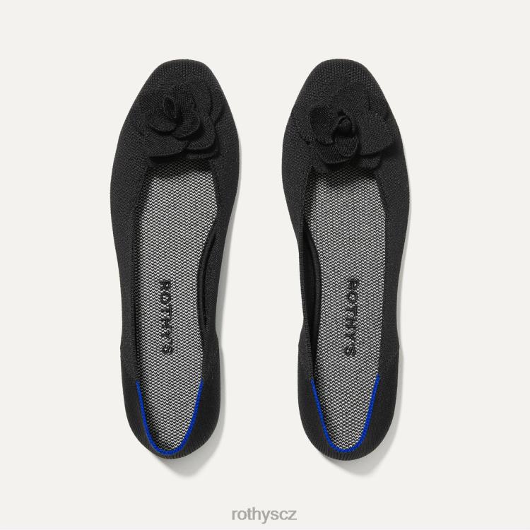 Černá bota 4266F74 Rothy's ženy okvětní čtverec