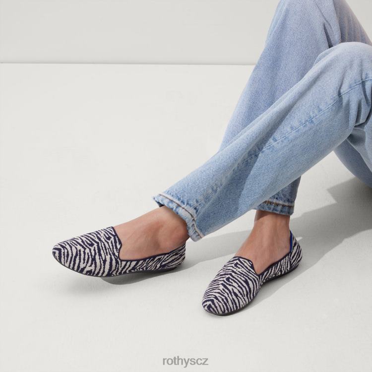 námořnická zebra bota 4266F111 Rothy\'s ženy povaleč