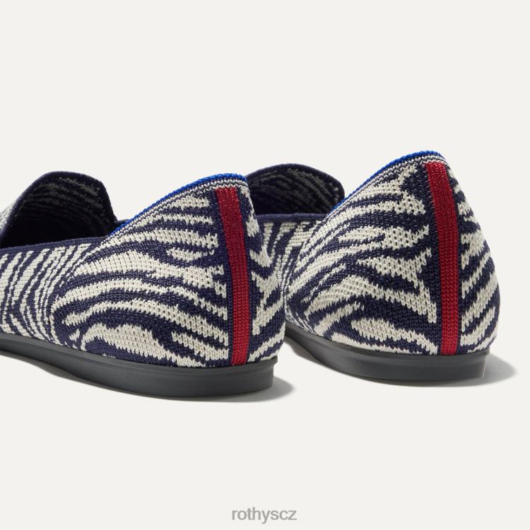 námořnická zebra bota 4266F111 Rothy\'s ženy povaleč