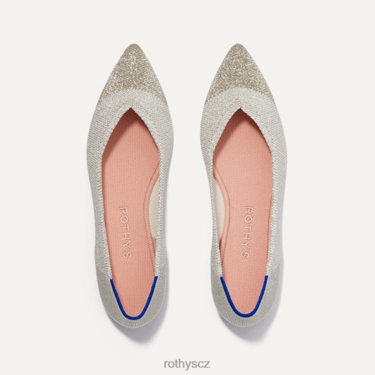 diamantová metalíza bota 4266F17 Rothy's ženy bod