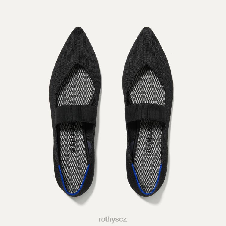 Černá bota 4266F79 Rothy's ženy pointa mary jane