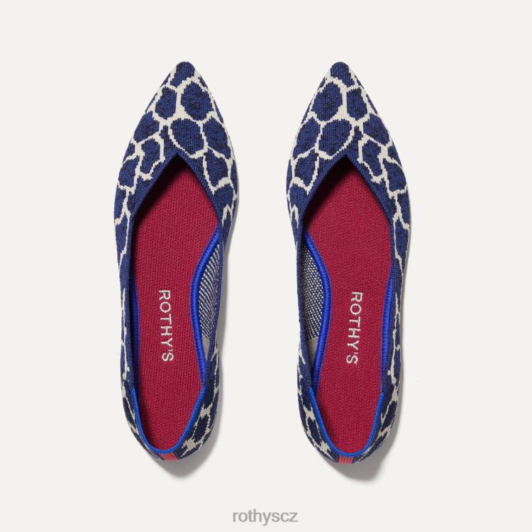 indigová žirafa bota 4266F18 Rothy's ženy bod