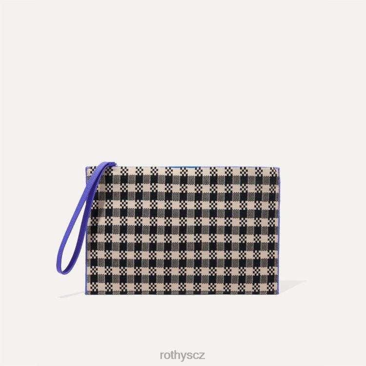 černý a plátěný gingham Taška 4266F246 Rothy's ženy náramek
