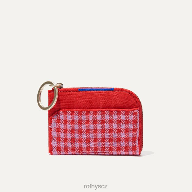 makový gingham Taška 4266F236 Rothy's ženy peněženku na klíče