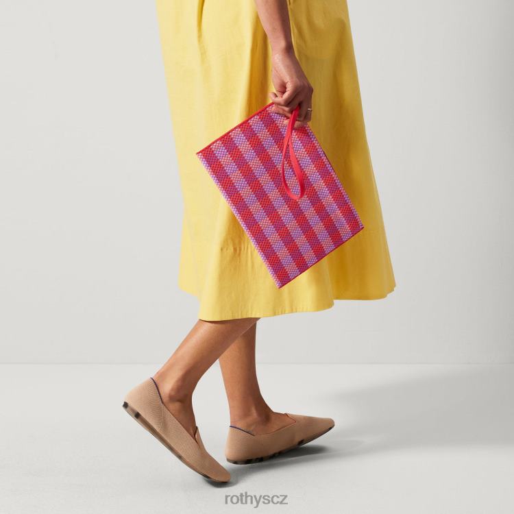 třešňový gingham Taška 4266F232 Rothy\'s ženy náramek