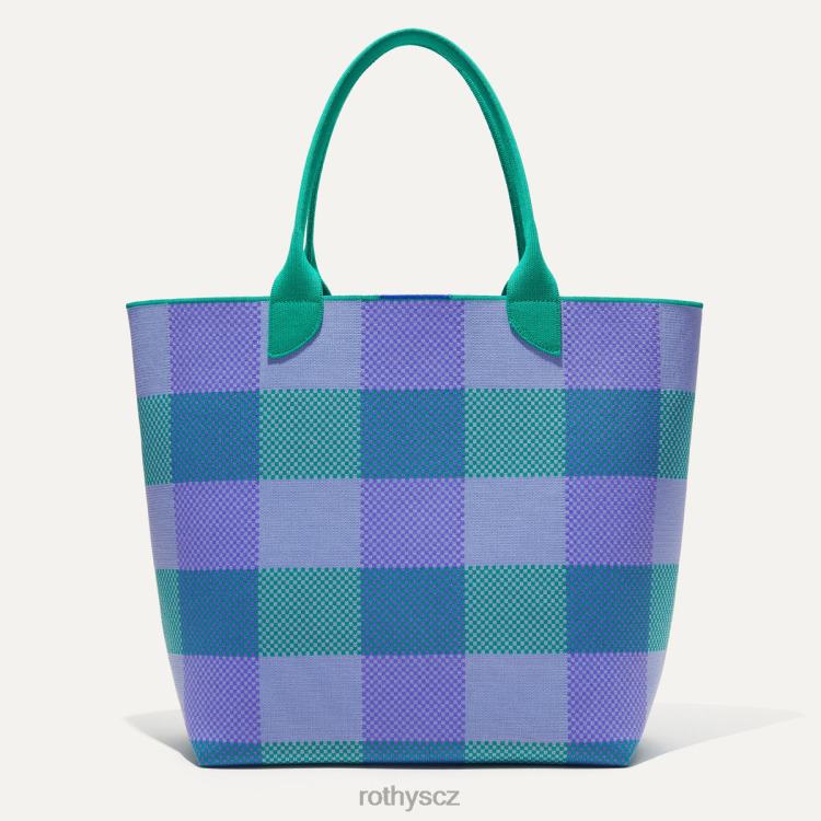 borůvkový gingham Taška 4266F171 Rothy's ženy lehká taška