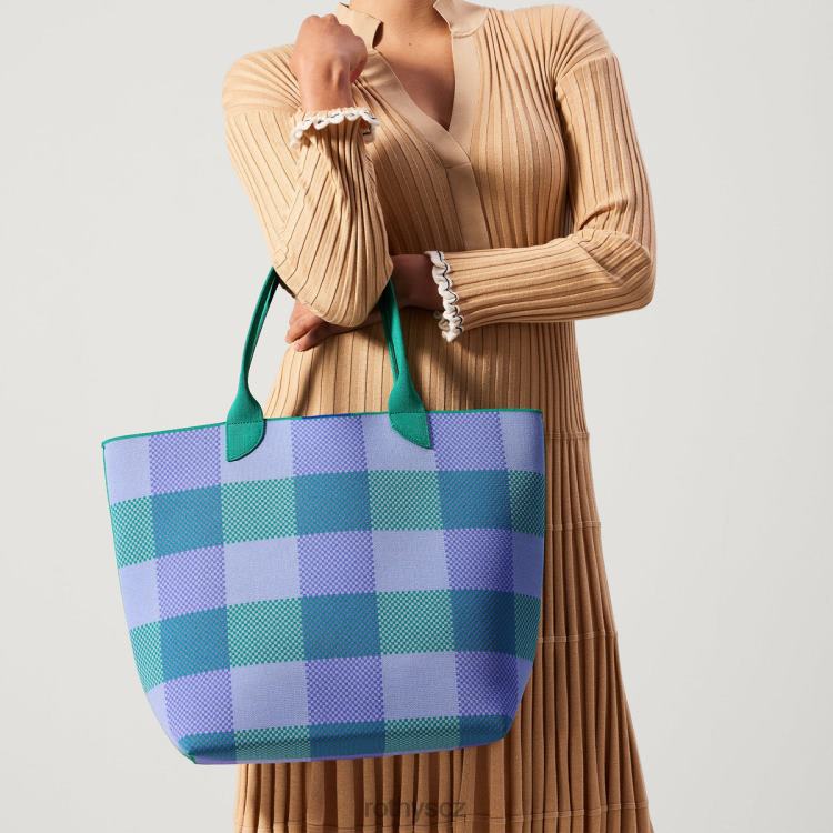 borůvkový gingham Taška 4266F171 Rothy\'s ženy lehká taška