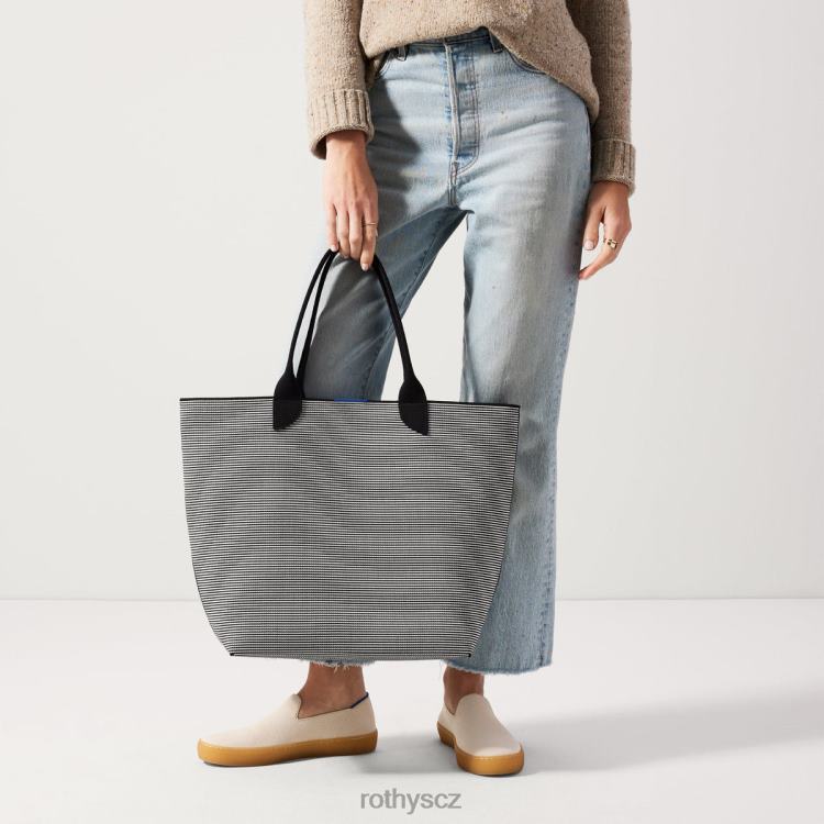 černý a bílý pruh Taška 4266F168 Rothy\'s ženy lehká taška