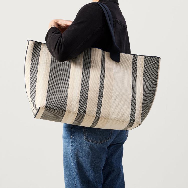 námořnický pruhovaný kepr Taška 4266F190 Rothy\'s ženy lehká mega taška