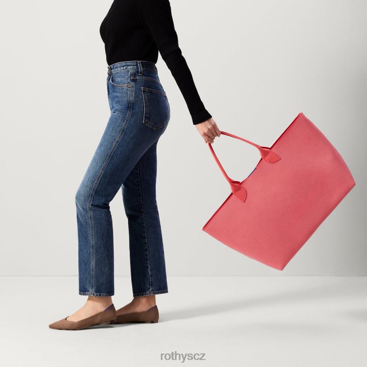 rubínový grapefruitový kepr Taška 4266F186 Rothy\'s ženy lehká mega taška